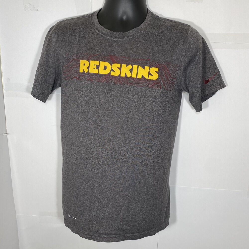 Nike Dri Fit Washington Commanders Mens Small Old Team Name Athletic T Shirt